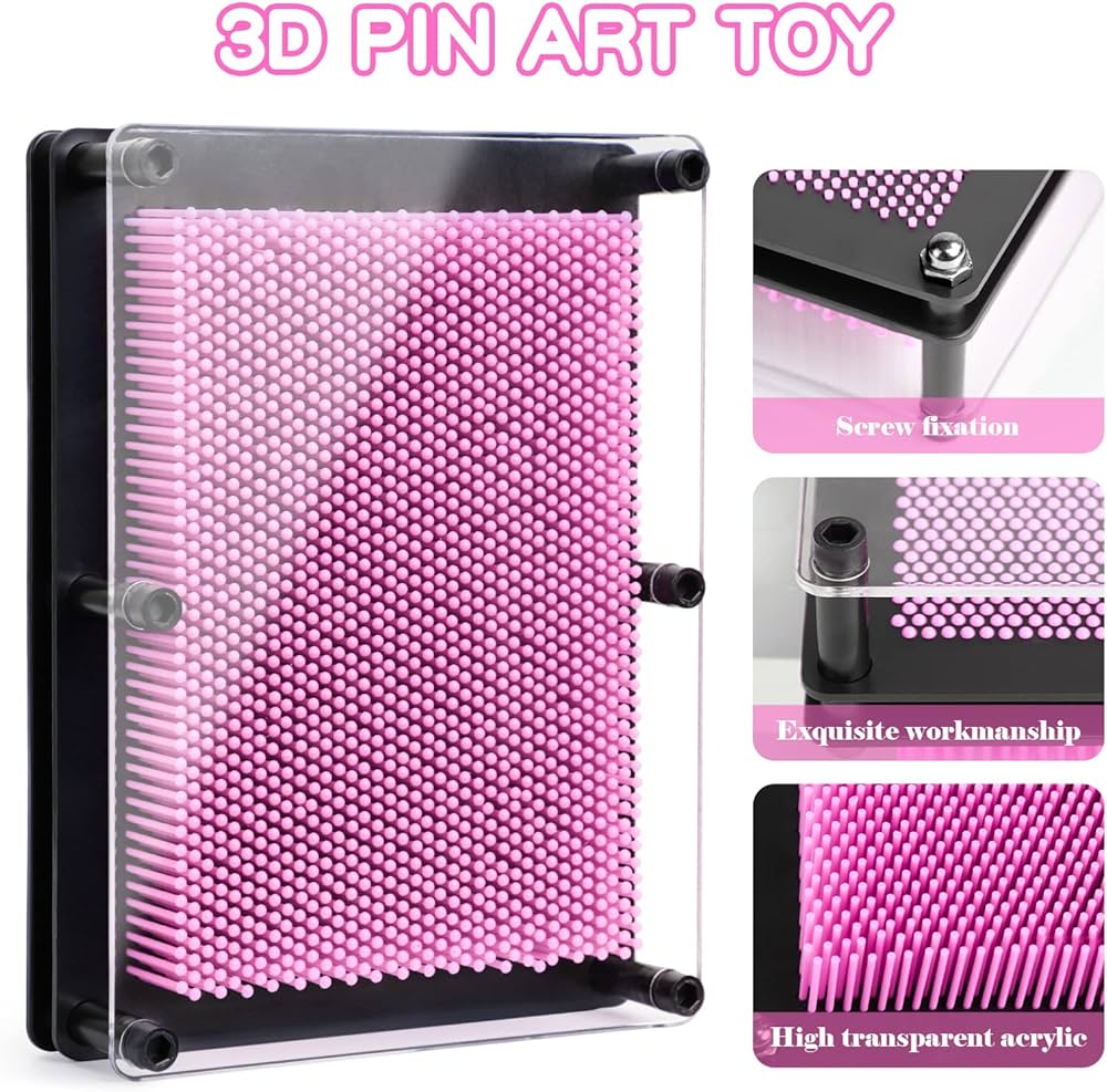 Kids 3D Pin Art Frame Toy
